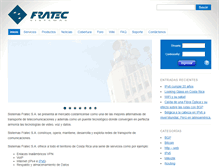 Tablet Screenshot of fratec.net